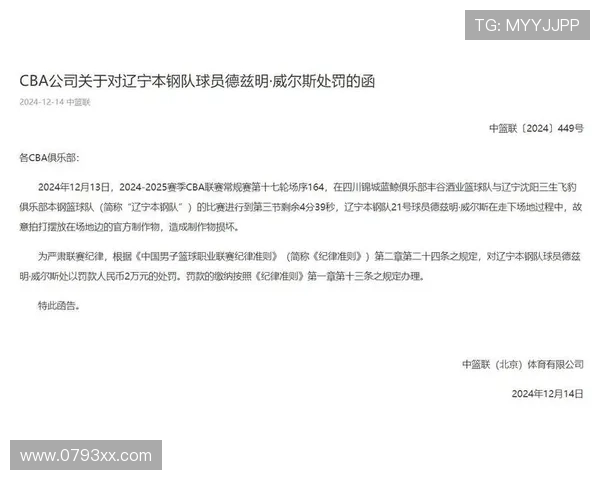 CBA罚单:总经理外援同日受罚